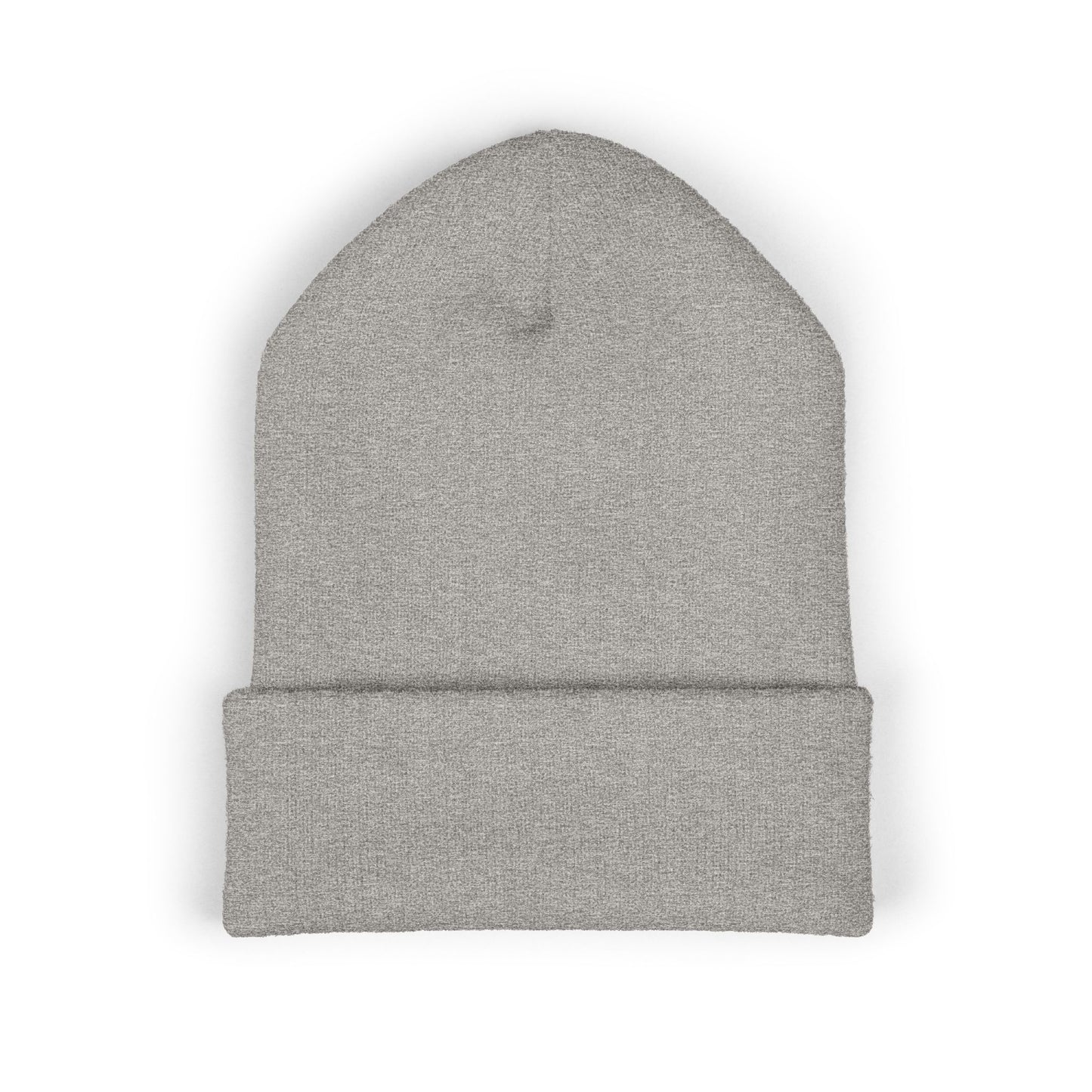 No Replicas Embroidered Cuffed Beanie — Minimalist Streetwear Knit Hat