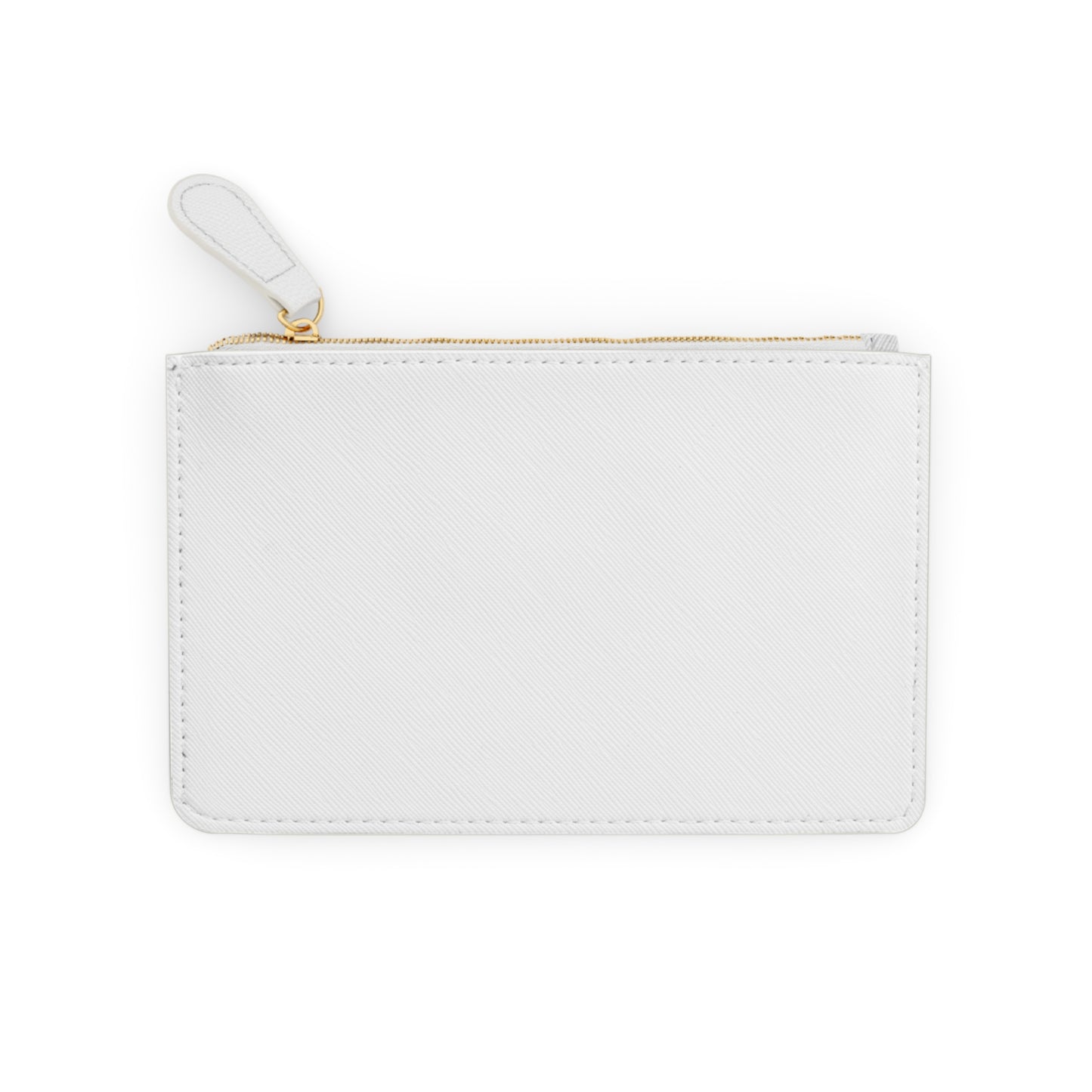 Mini Clutch — Floral 'Love' Script Zip Pouch