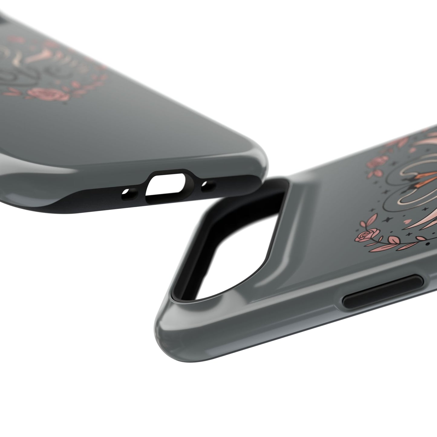 Phone Case — Romantic Swan 'Love' Impact-Resistant Protective Case