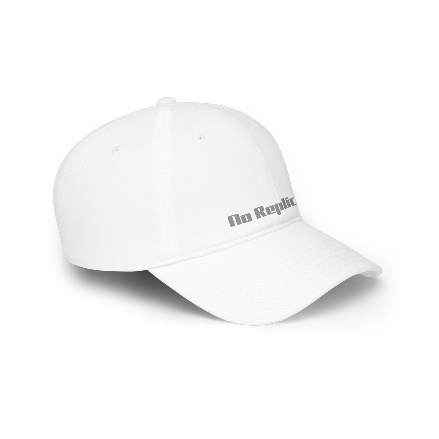 No Replicas Low Profile Baseball Cap — Minimalist Streetwear Hat