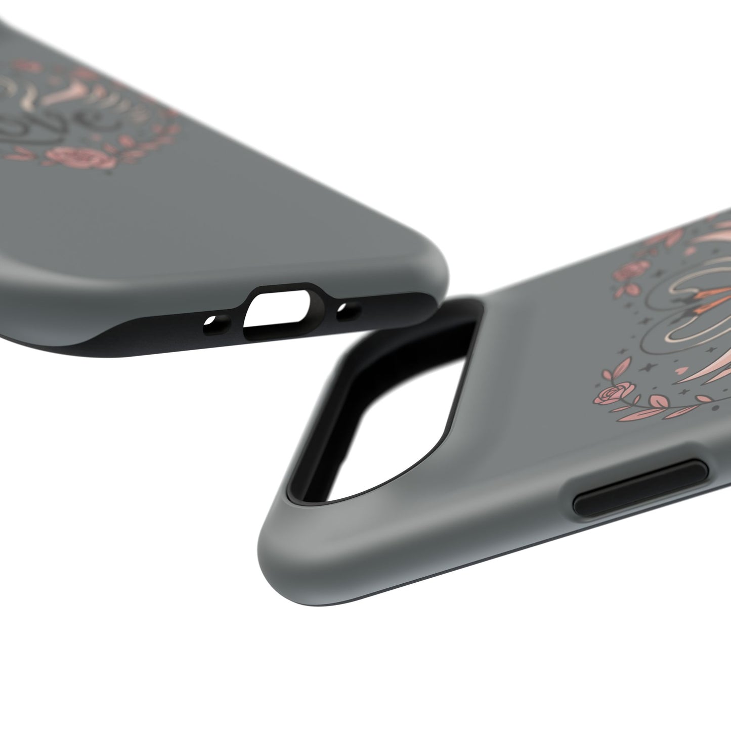 Phone Case — Romantic Swan 'Love' Impact-Resistant Protective Case