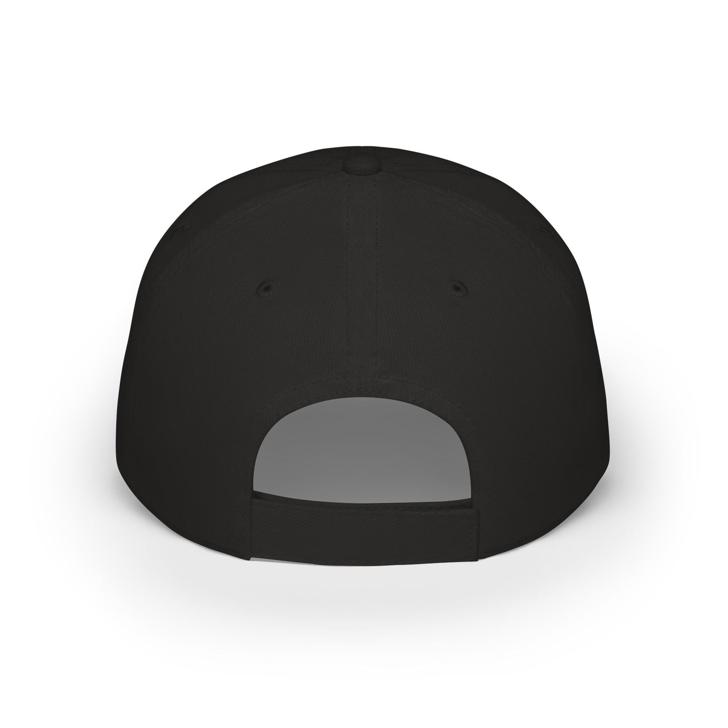 Low Profile Baseball Cap — Minimal 'No Replicas' Embroidered Hat