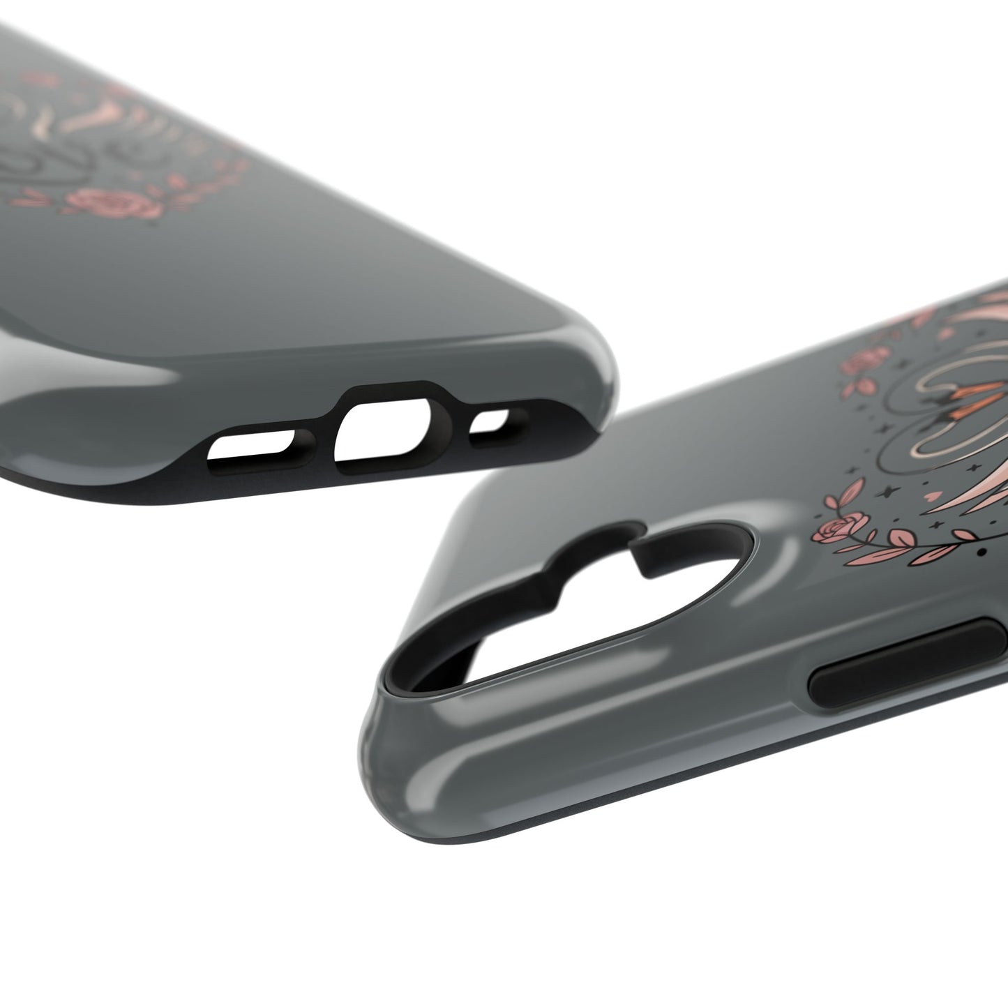 Phone Case — Romantic Swan 'Love' Impact-Resistant Protective Case