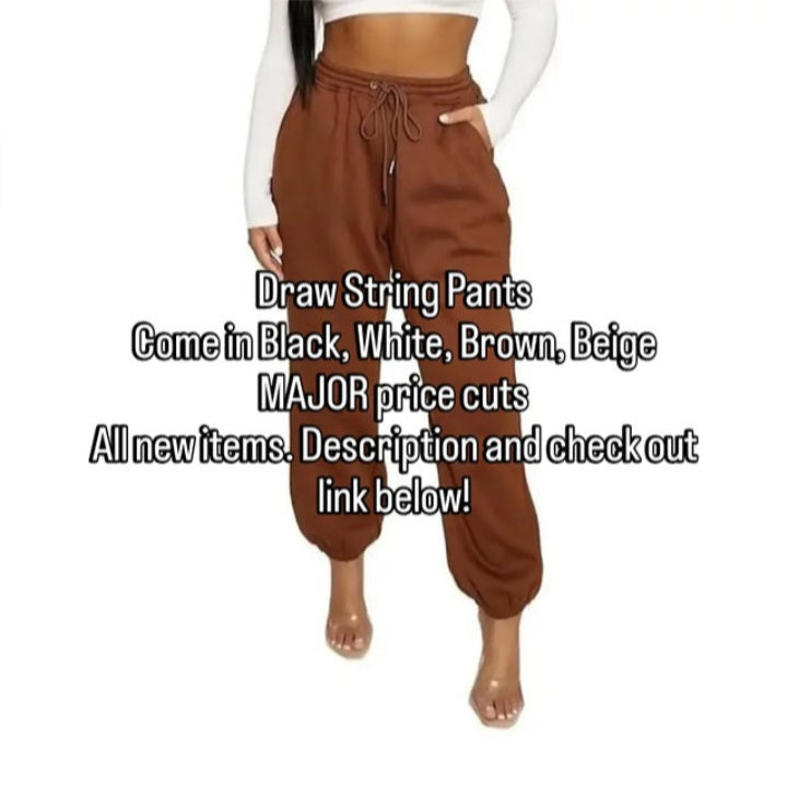 Draw String Pants