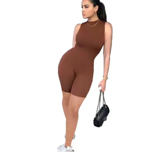 One-Piece Bodysuit Short