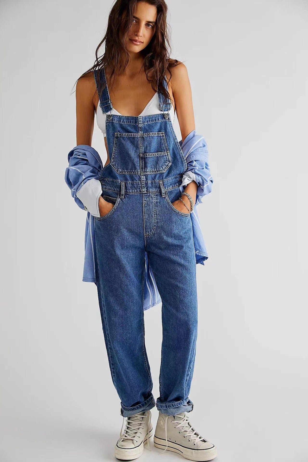 High-Waisted Jumpsuit Fit