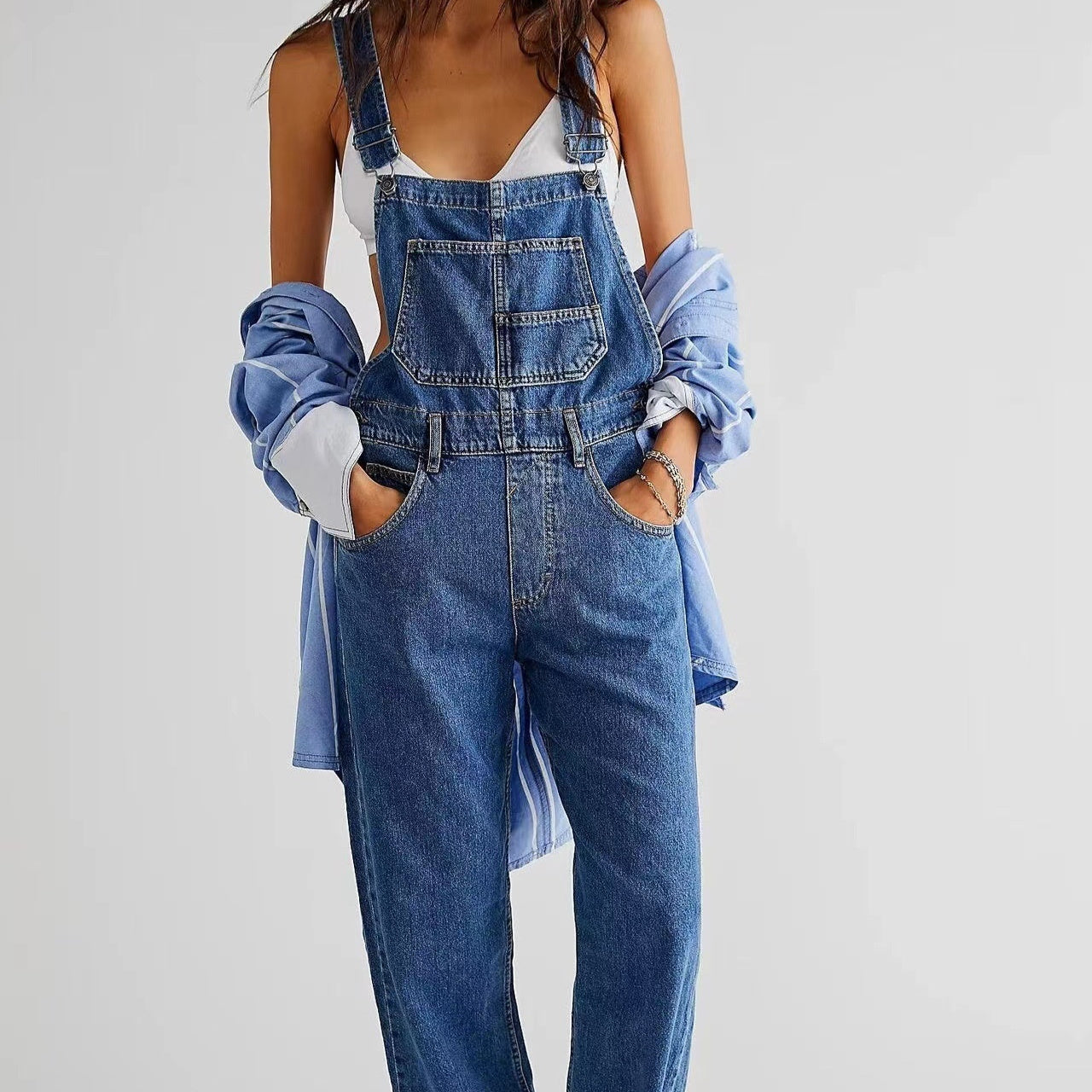 High-Waisted Jumpsuit Fit